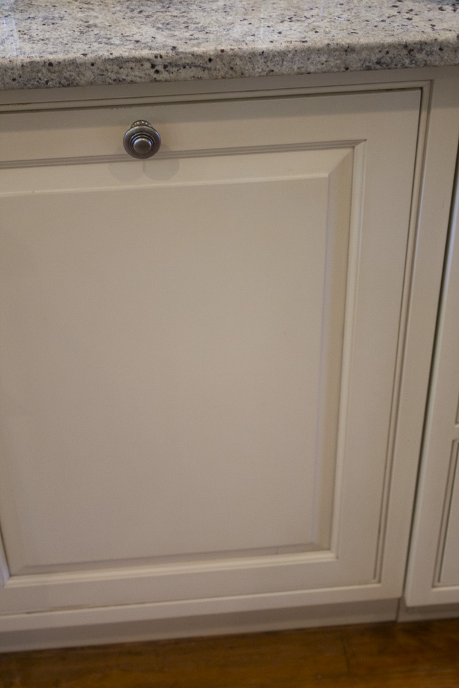 Milele Fully Integrated Incognito Dishwasher With Custom Cabinet Paneled Front