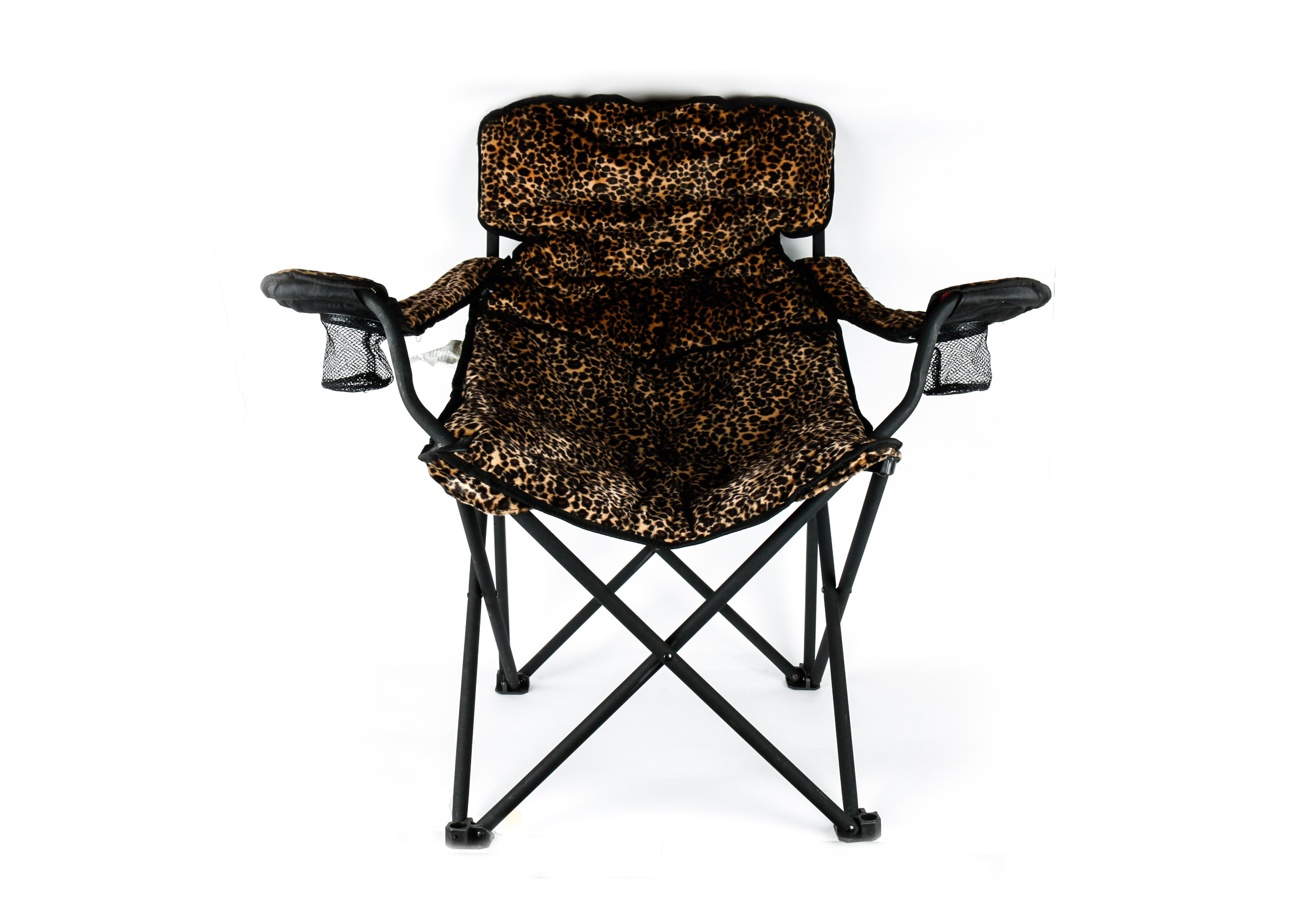 Leopard print folding online chair