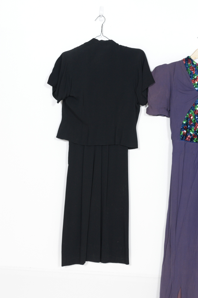 Vintage Circa 1940s Evening Dresses