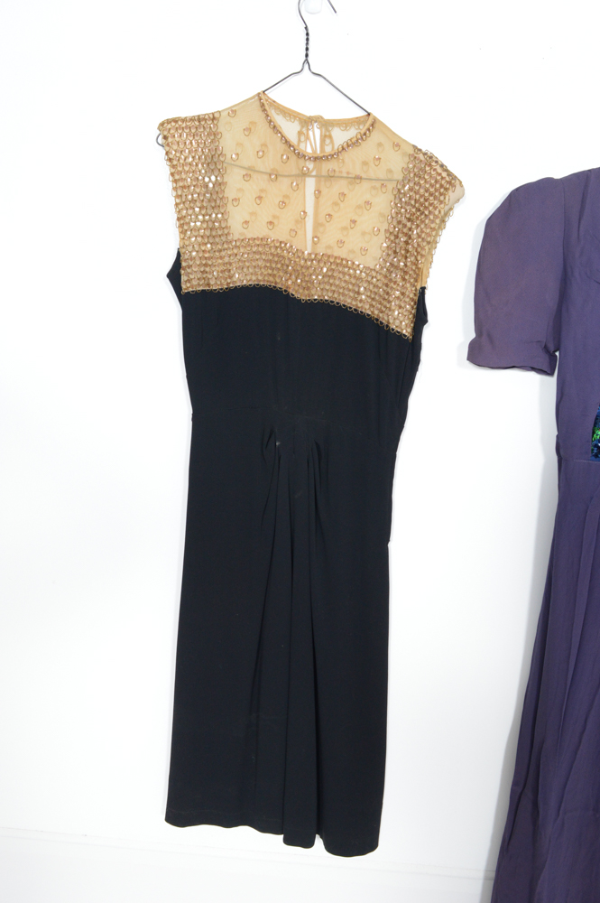 Vintage Circa 1940s Evening Dresses