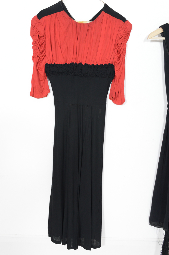 Vintage Circa 1940s Evening Dresses