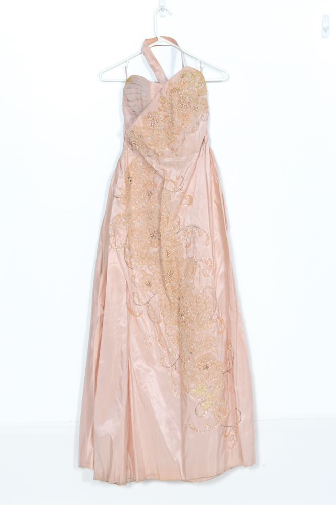 Vintage Circa 1950s Evening Dresses Including Howard Greer