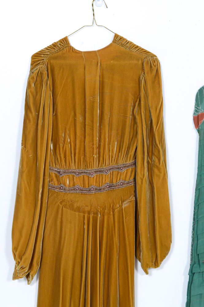 Women's Vintage Beaded Evening Gowns