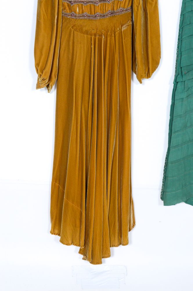 Women's Vintage Beaded Evening Gowns