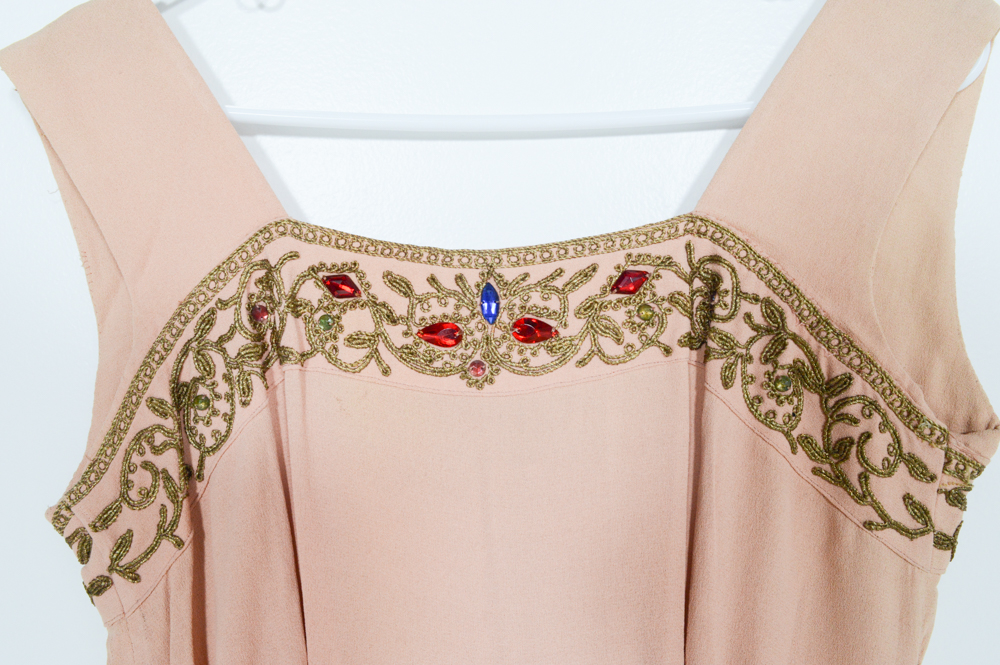 Women's Vintage Beaded Evening Gowns