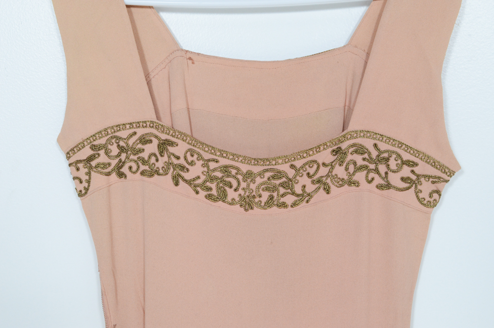 Women's Vintage Beaded Evening Gowns