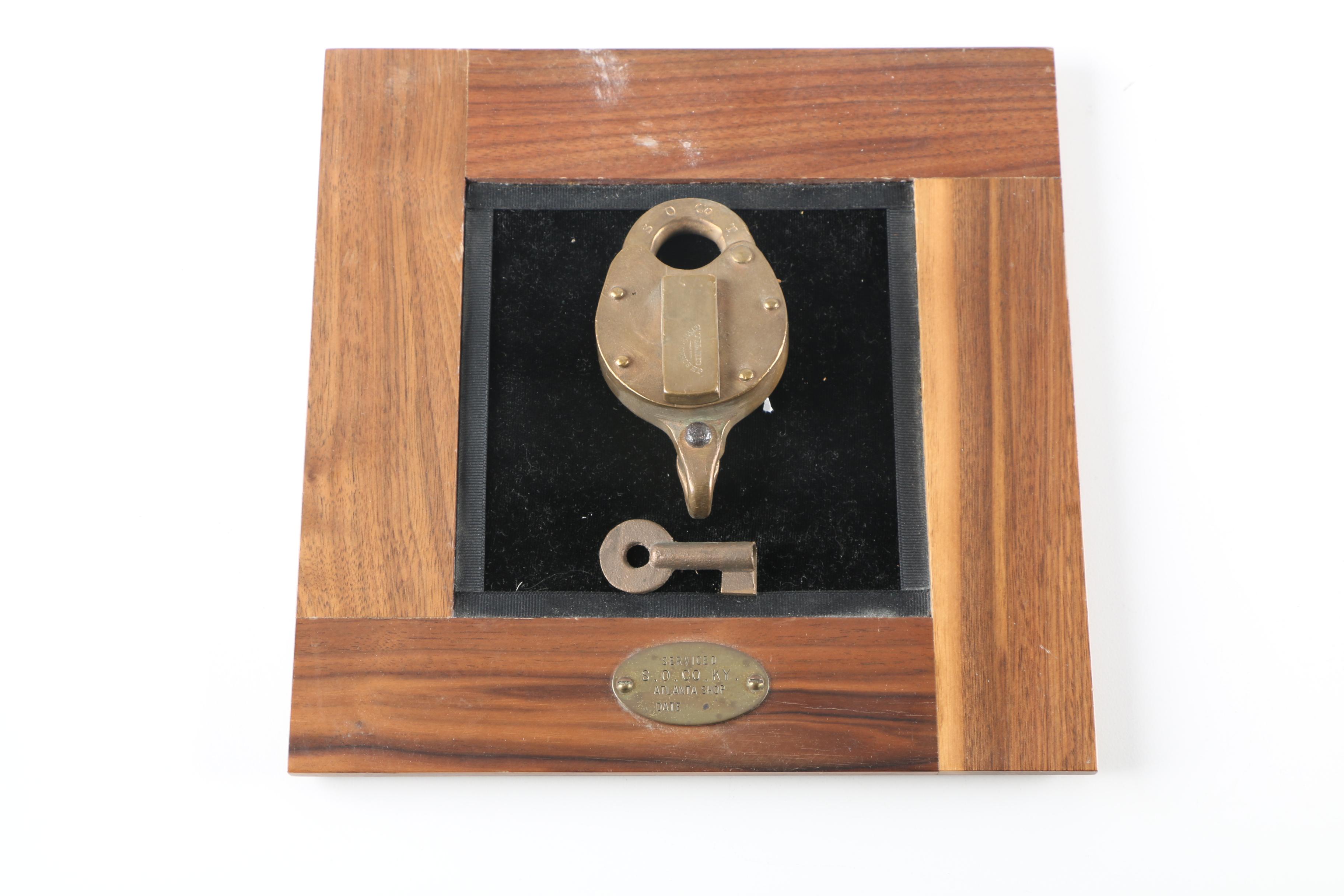 Locks from Standard Oil Company and the S.S. United States Ship