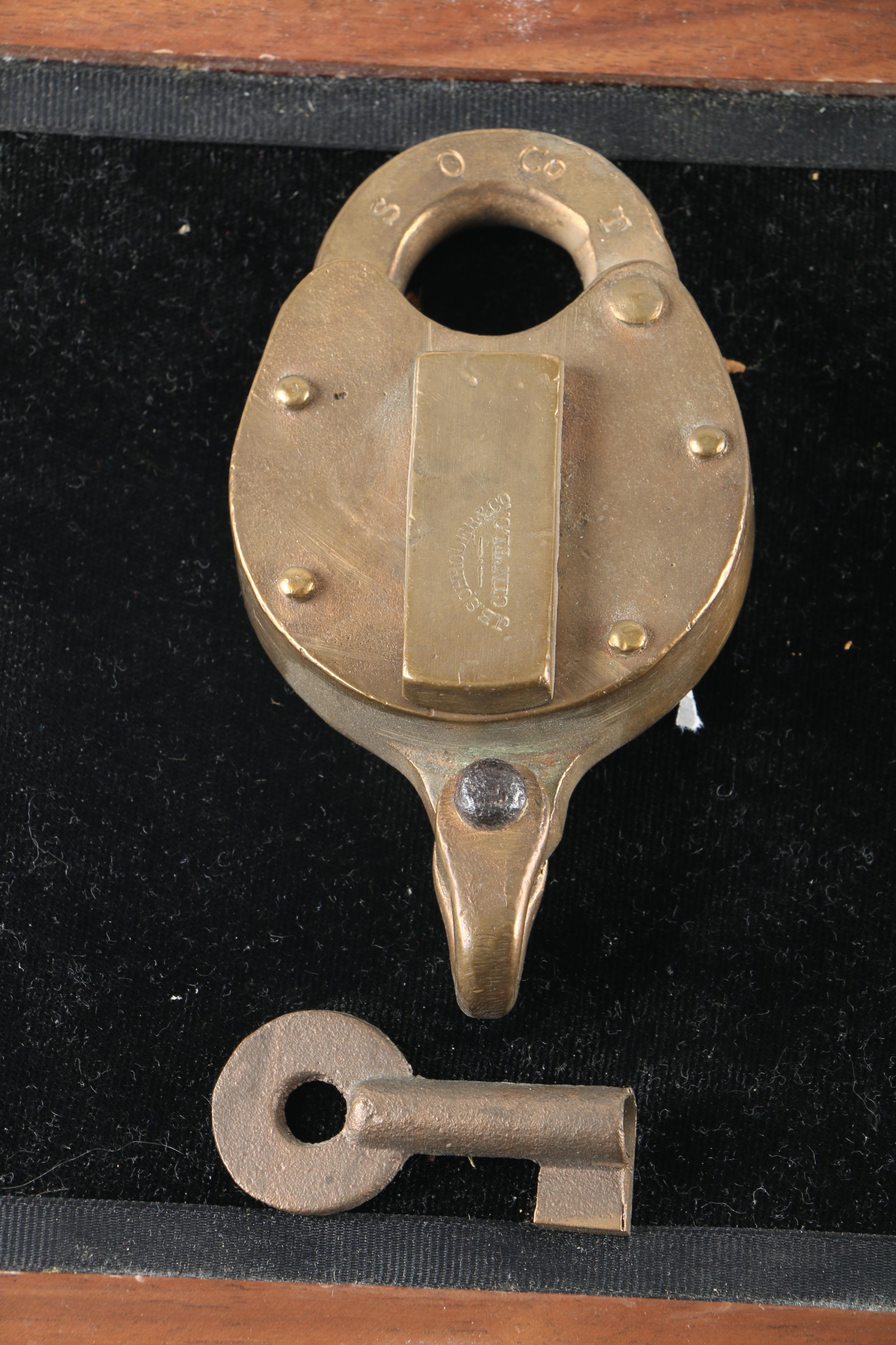 Locks from Standard Oil Company and the S.S. United States Ship