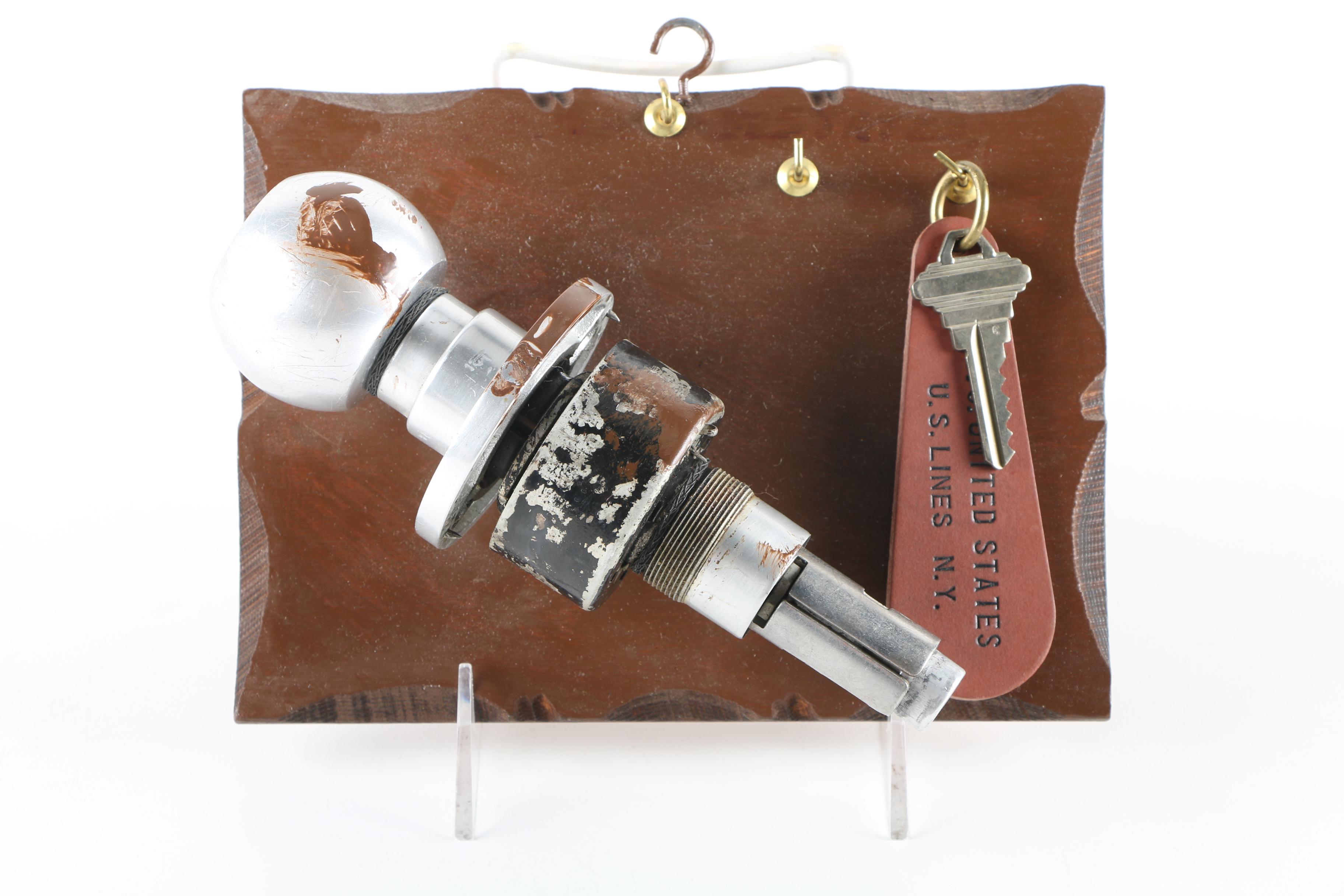 Locks from Standard Oil Company and the S.S. United States Ship