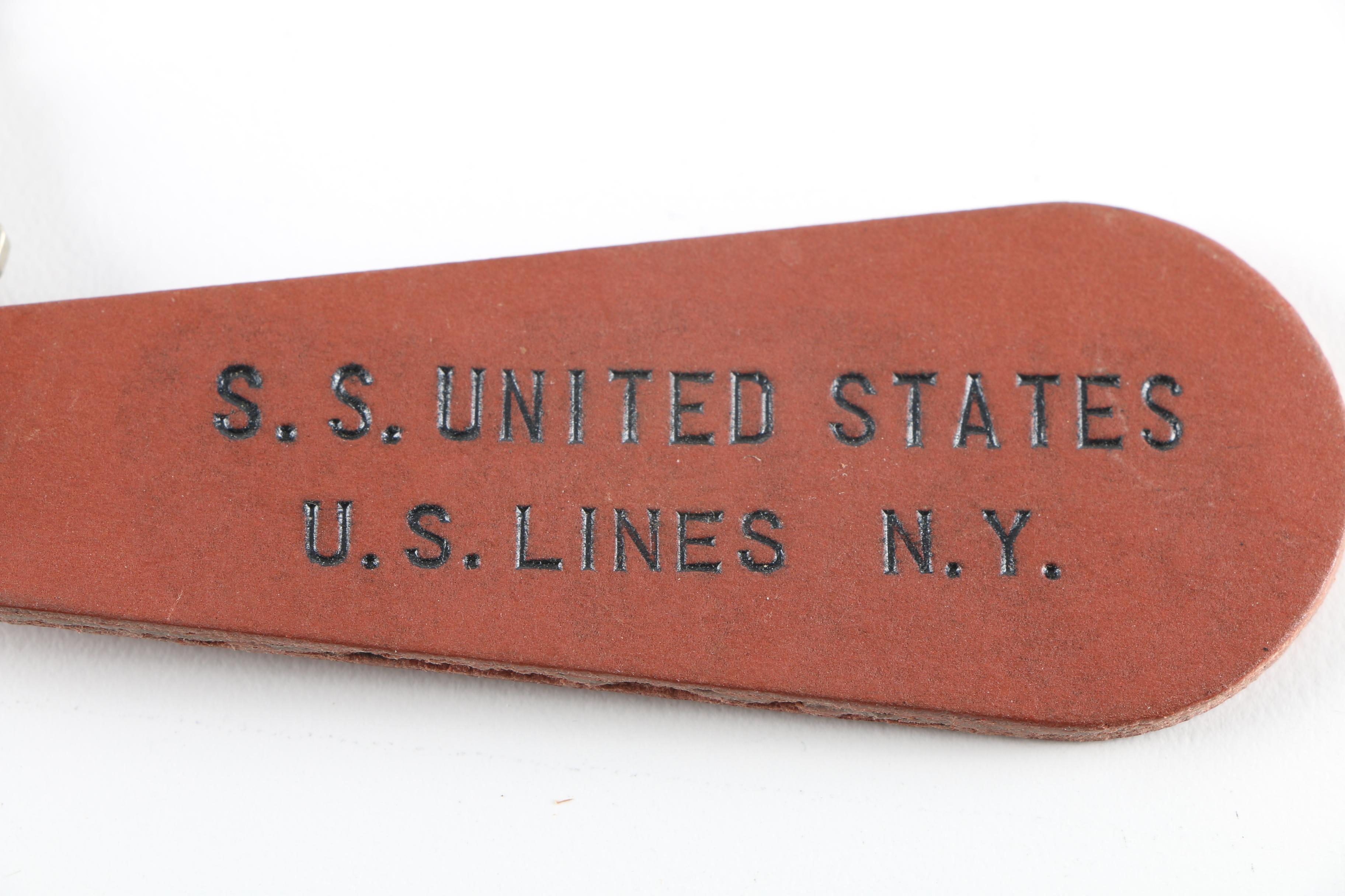 Locks from Standard Oil Company and the S.S. United States Ship