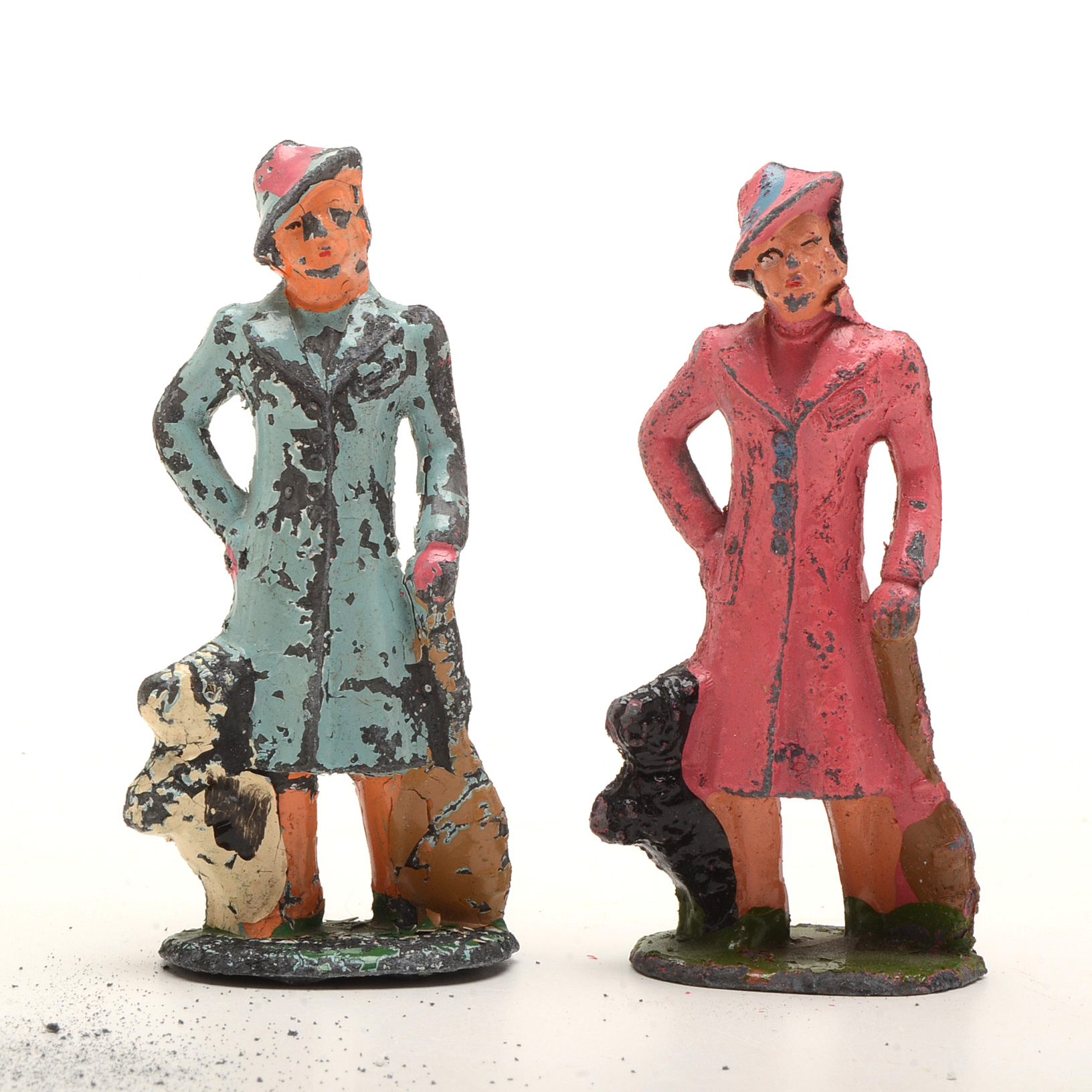 Collection of Vintage Lead Figures