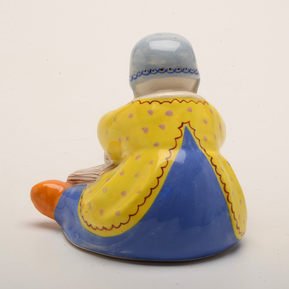 Henriot Quimper "Baby with Book" by Berthe Savigny