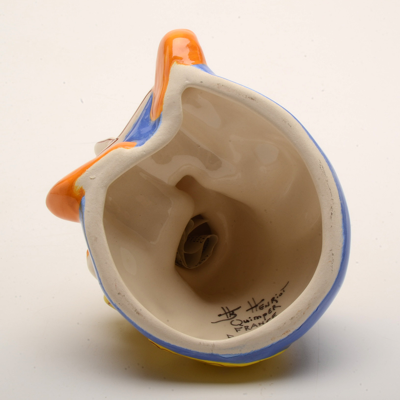 Henriot Quimper "Baby with Book" by Berthe Savigny