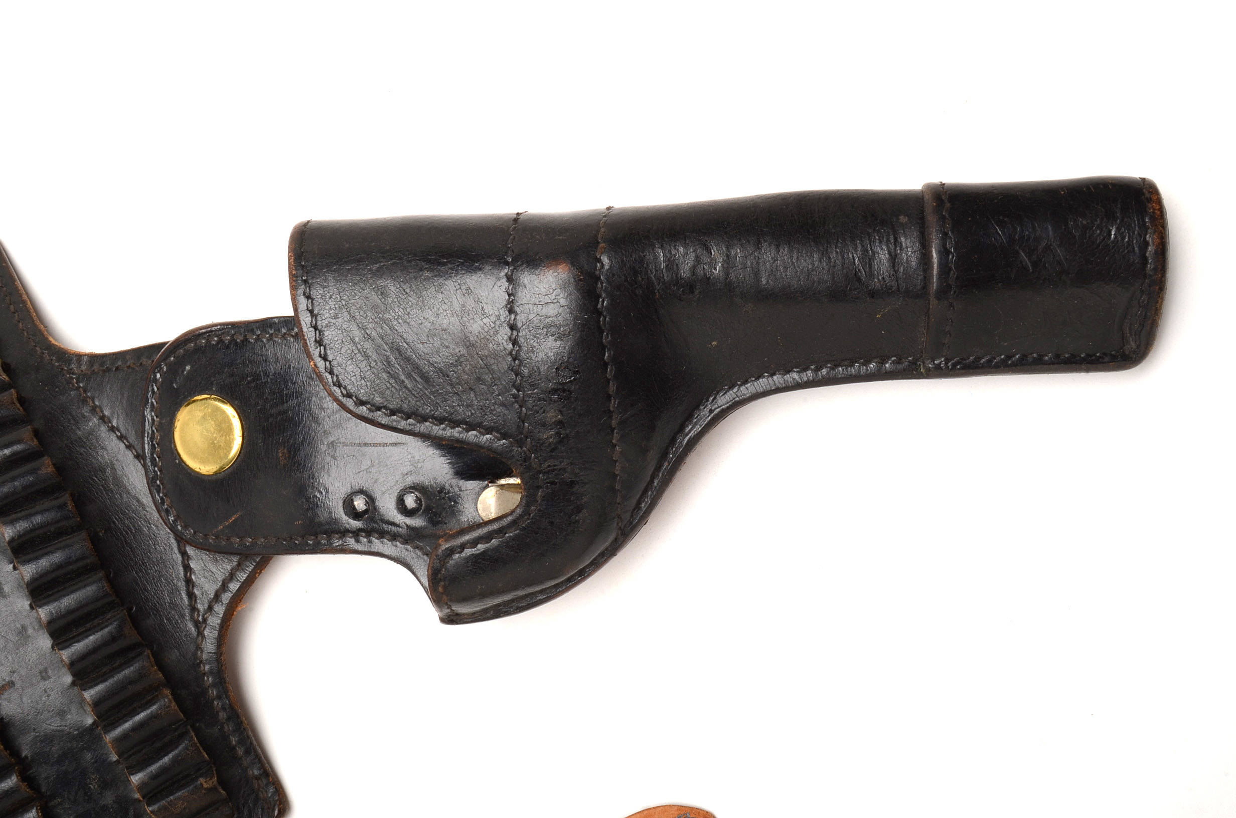 Jay-Pee Spring Clip Safety Holster with Bullet Loops and Belt