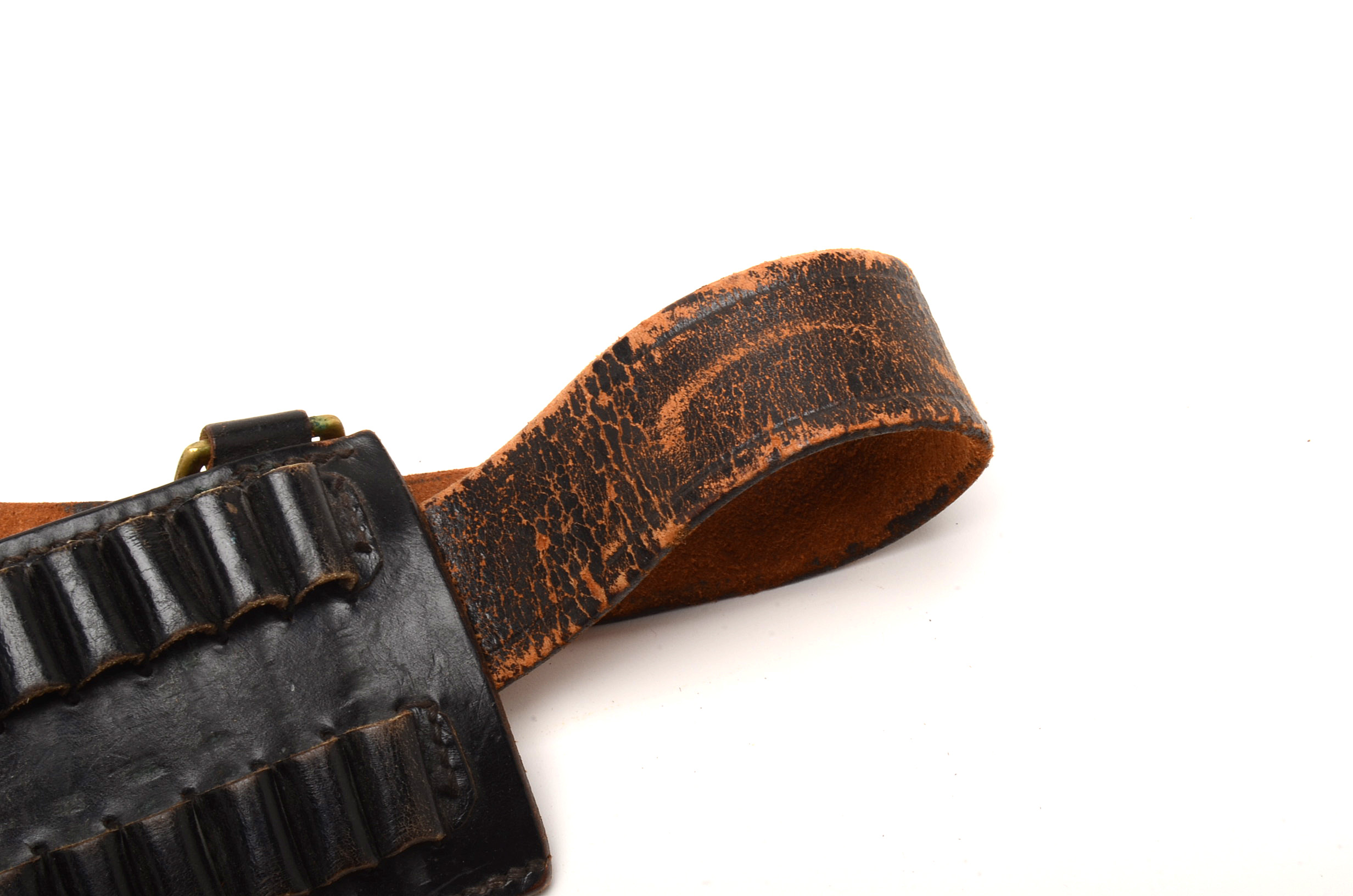 Jay-Pee Spring Clip Safety Holster with Bullet Loops and Belt