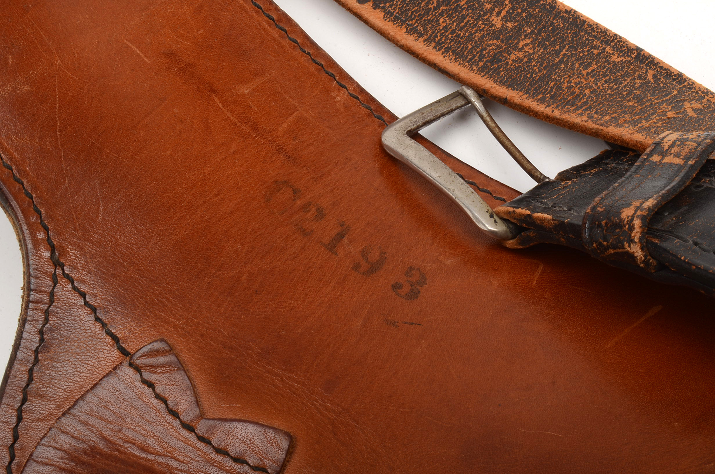 Jay-Pee Spring Clip Safety Holster with Bullet Loops and Belt