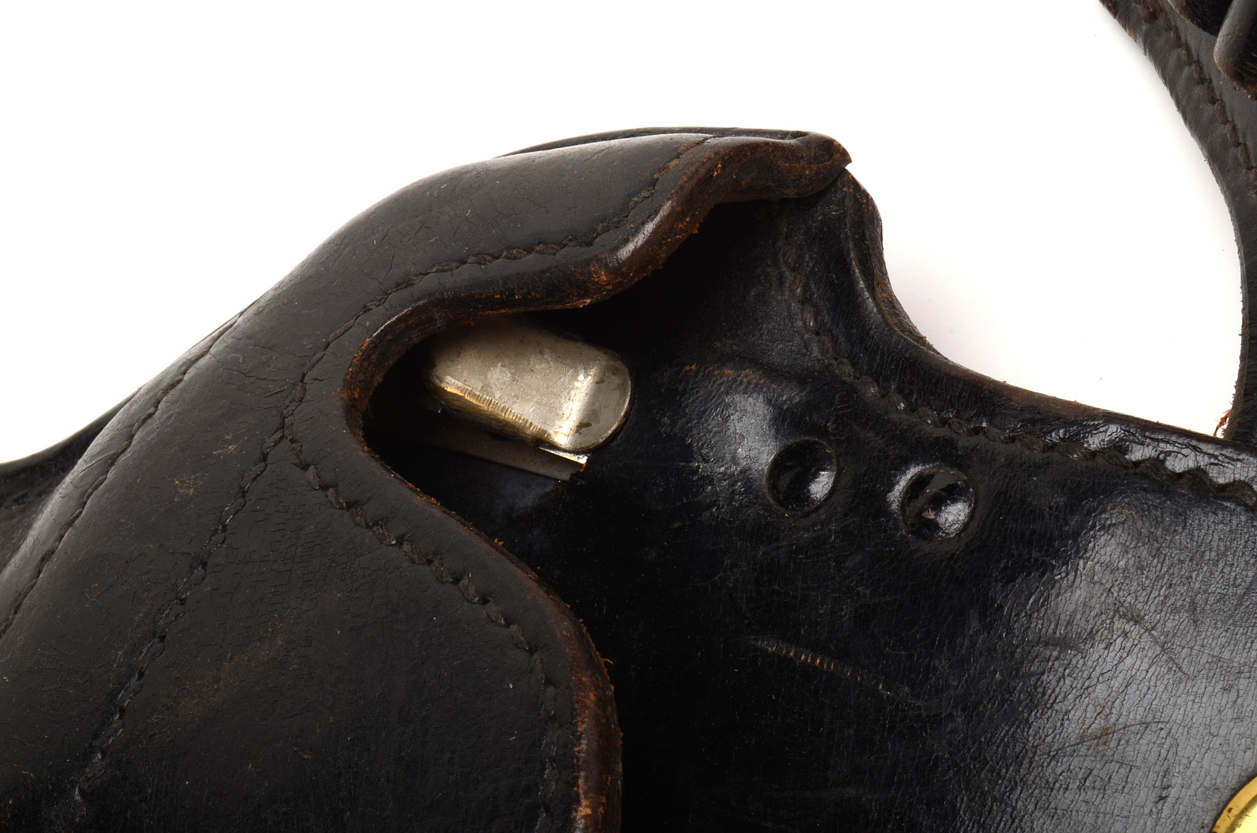 Jay-Pee Spring Clip Safety Holster with Bullet Loops and Belt