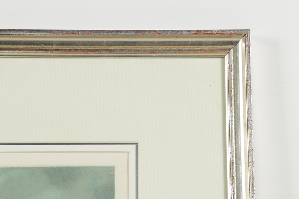 Michel Delacroix Lithograph Print on Paper Cityscape