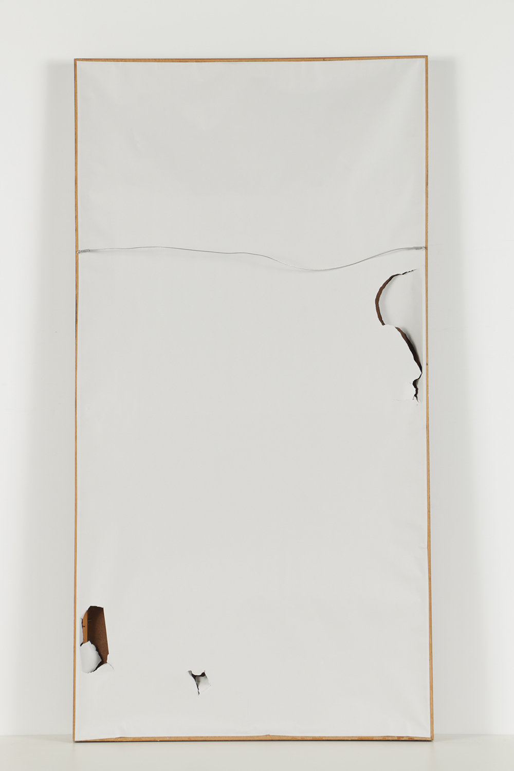 Oil Painting on Board of a Fire