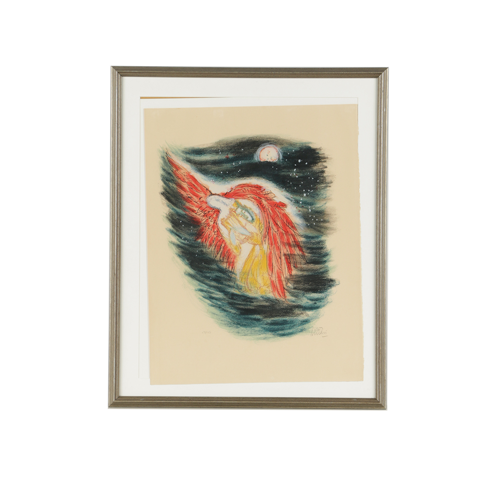 Reuvin Rubin Limited Edition Lithograph