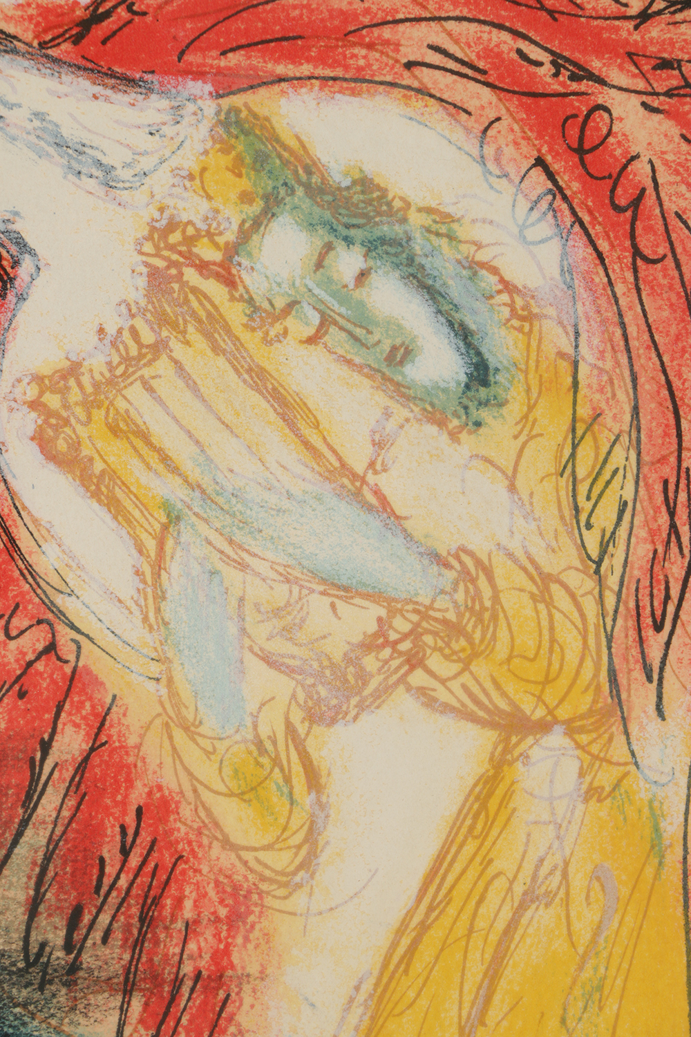 Reuvin Rubin Limited Edition Lithograph