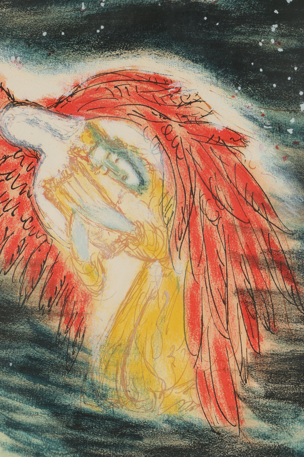 Reuvin Rubin Limited Edition Lithograph