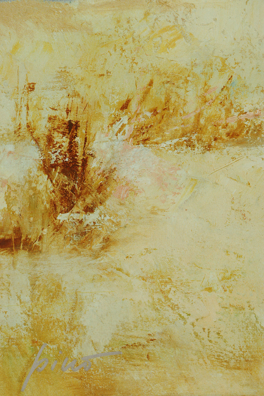 Giuseppe Pino Limited Edition Giclee on Canvas "White Sand"