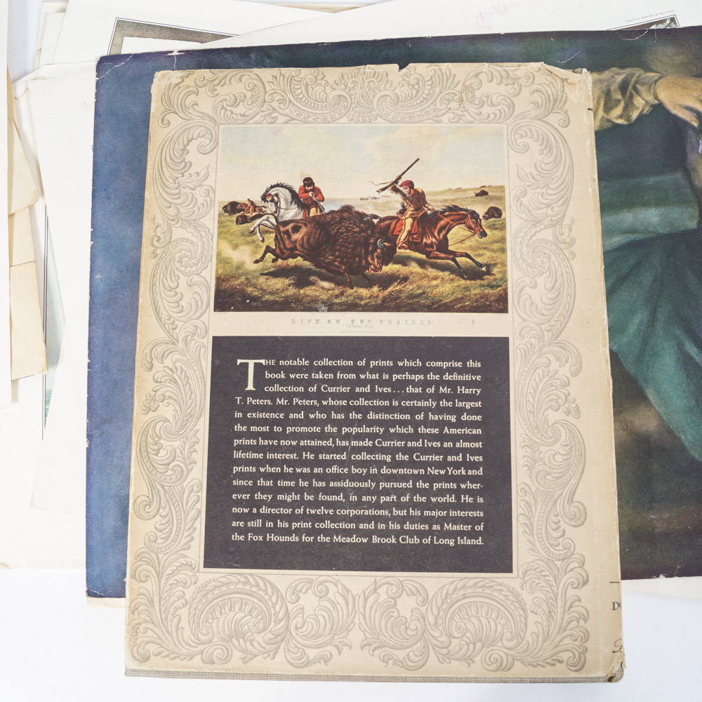 Currier & Ives Book and Prints after Antique Calendars