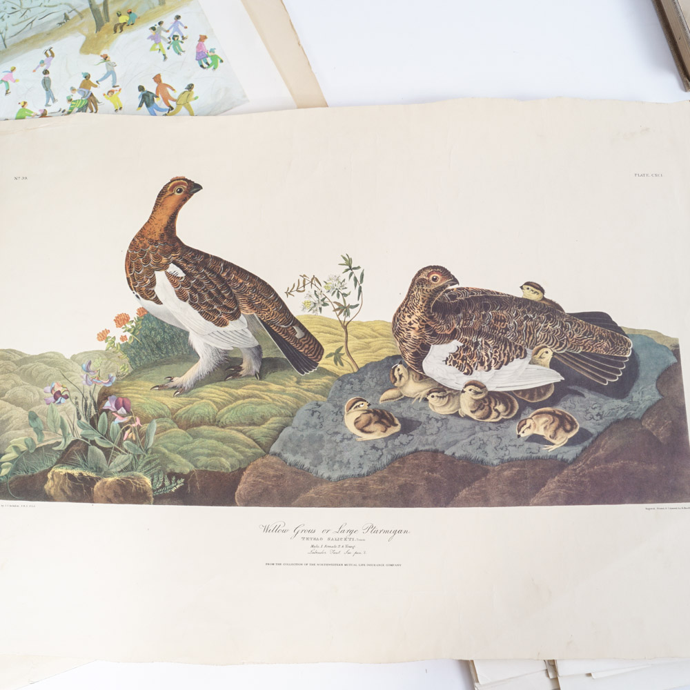 Currier & Ives Book and Prints after Antique Calendars