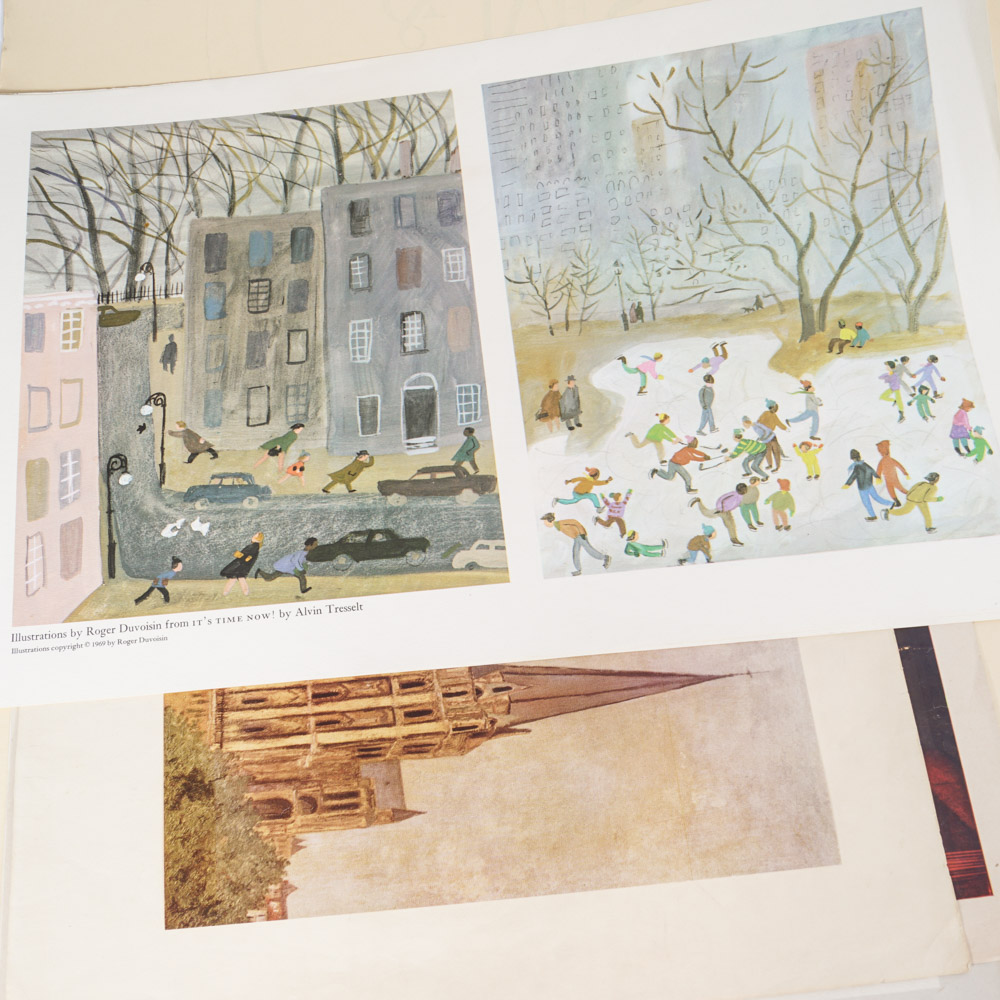 Currier & Ives Book and Prints after Antique Calendars