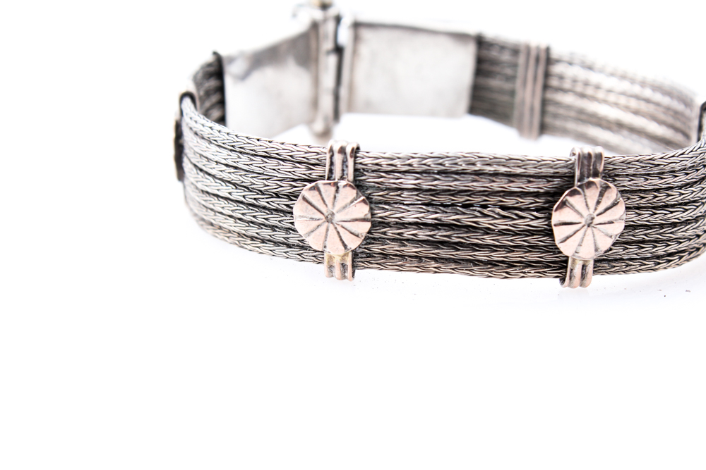 Vintage Silver Tone Metal Bracelets