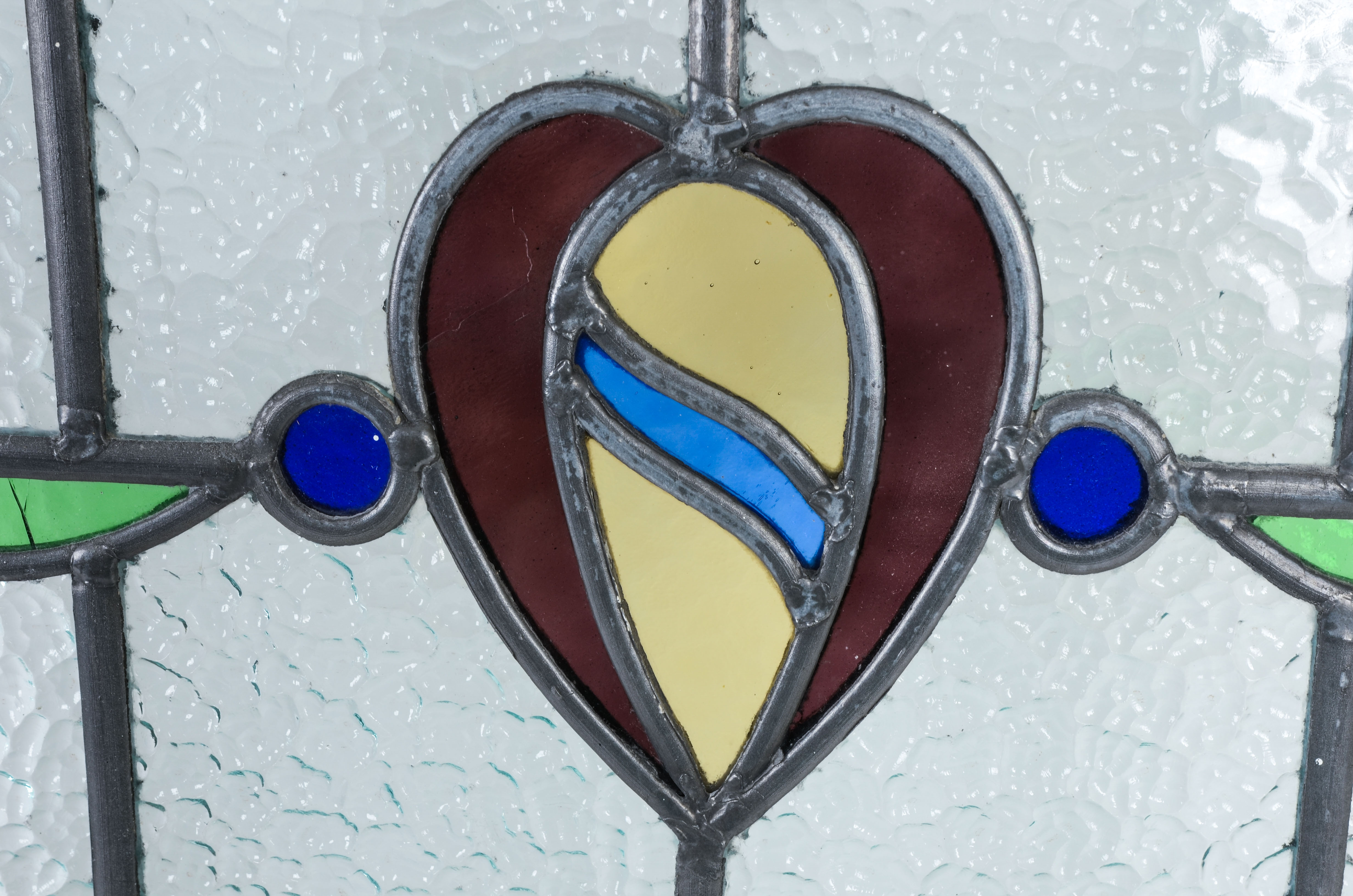 Square Stained Glass Window