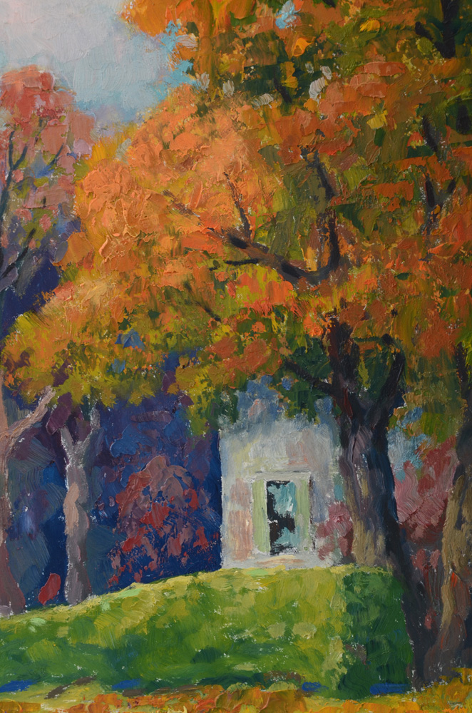 George Jensen Original Oil Painting on Board