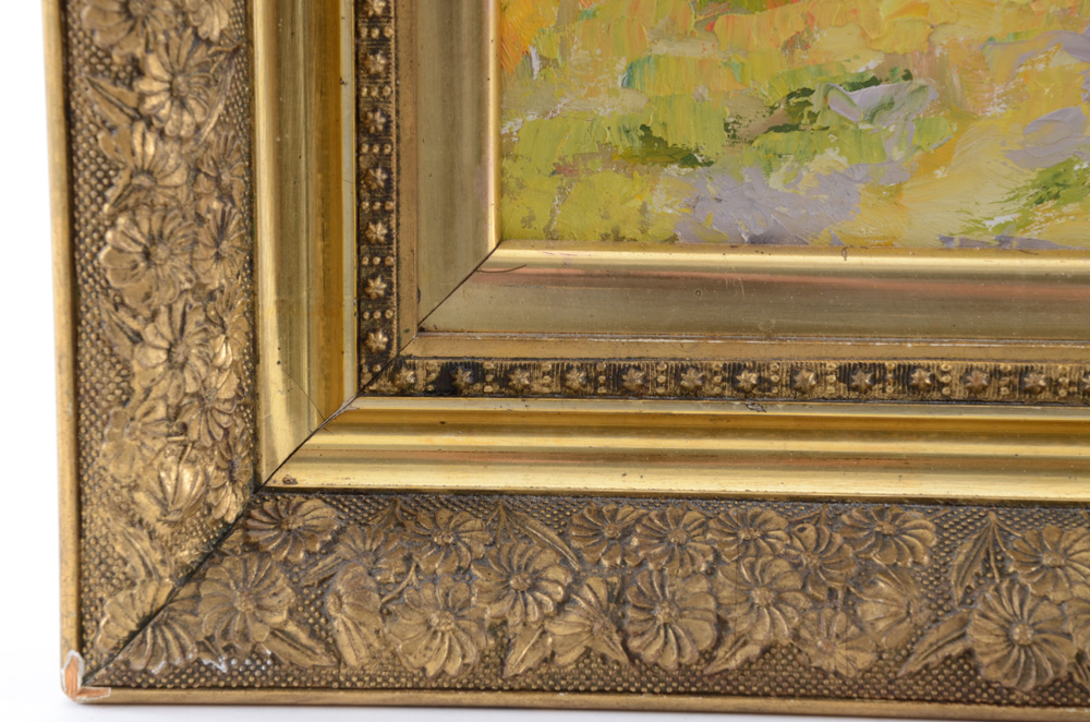 George Jensen Original Oil Painting on Board