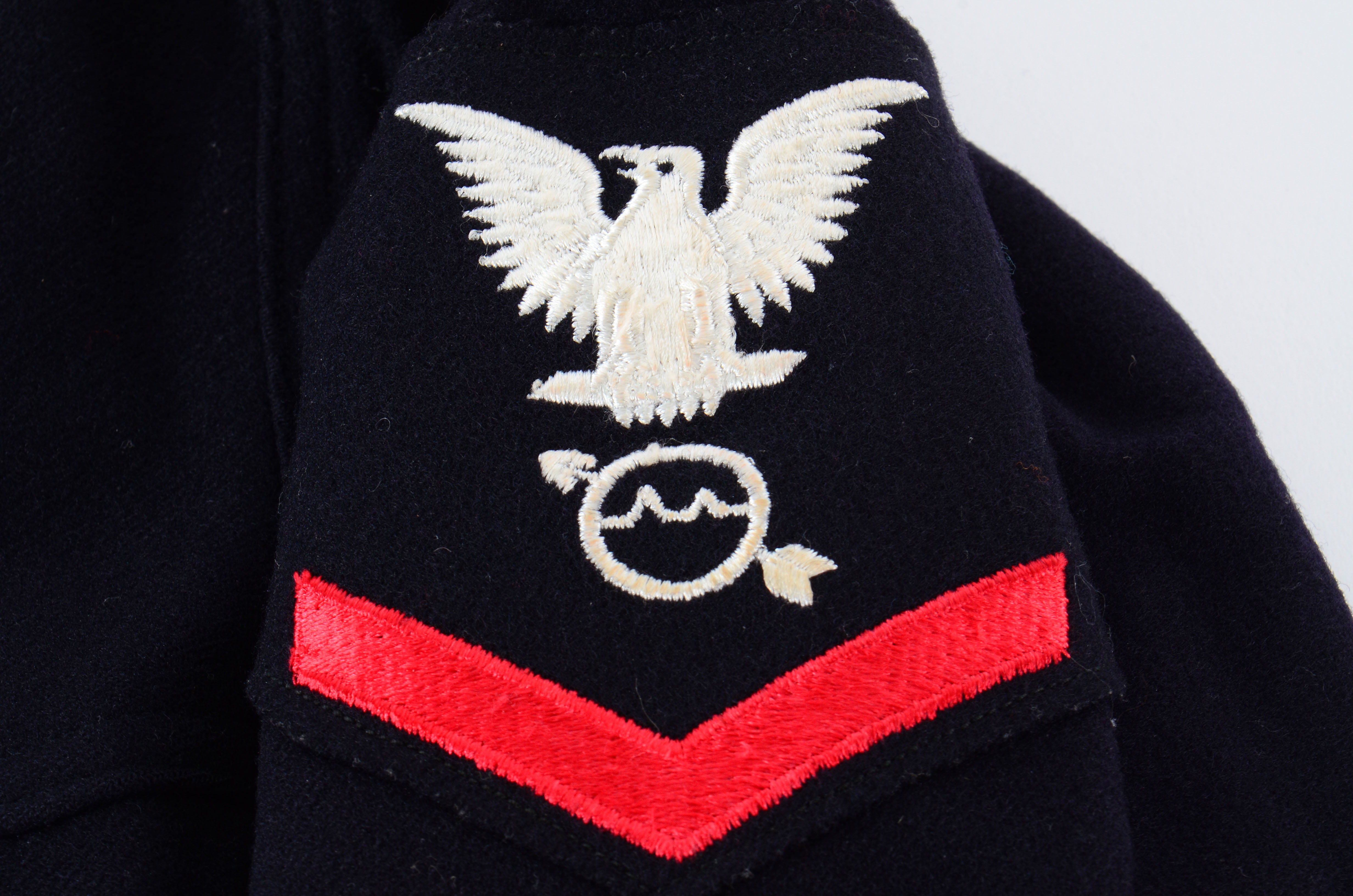 Vintage 1960s Era Wool Navy Uniform and White Uniform