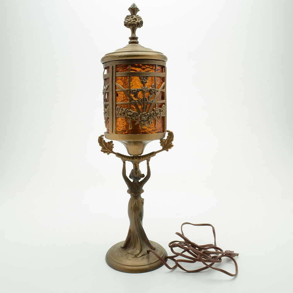 Vintage Art Nouveau Lamp