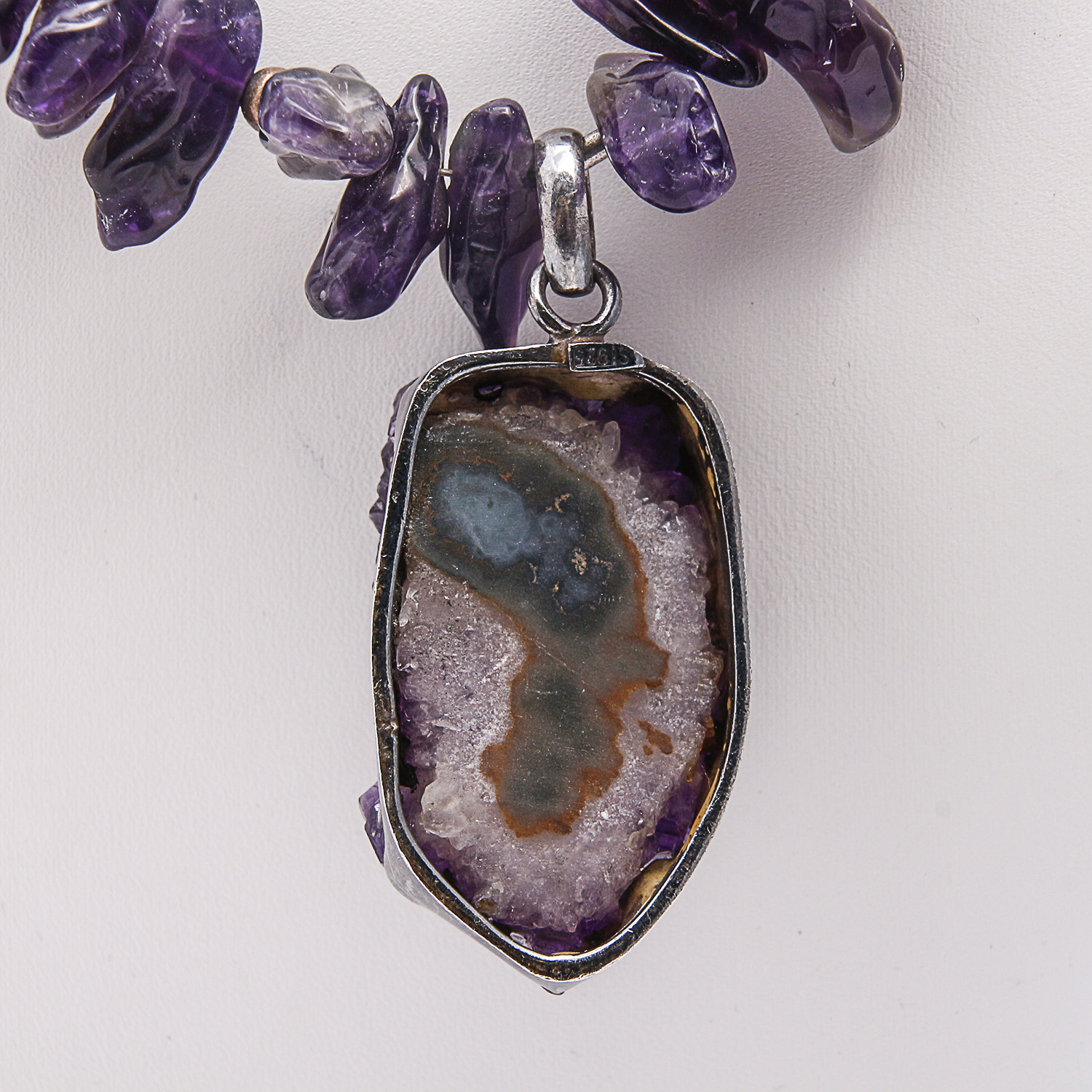 Amethyst Necklace and Earrings