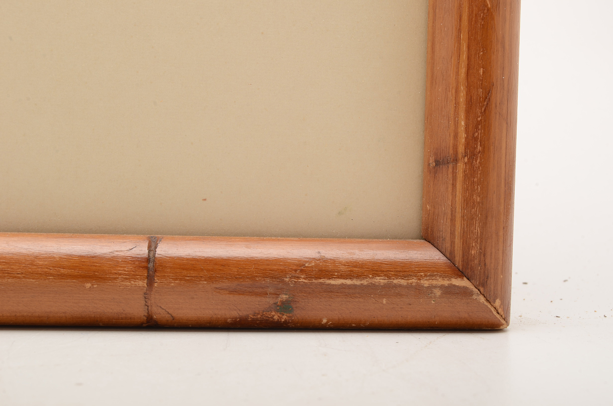 Pair of Enila Lowe Hand-Colored Chinese Garden Scene Lithographs