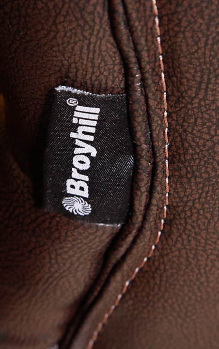 Broyhill Russet Leather Office Chair