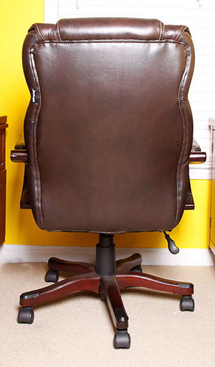 Broyhill Russet Leather Office Chair