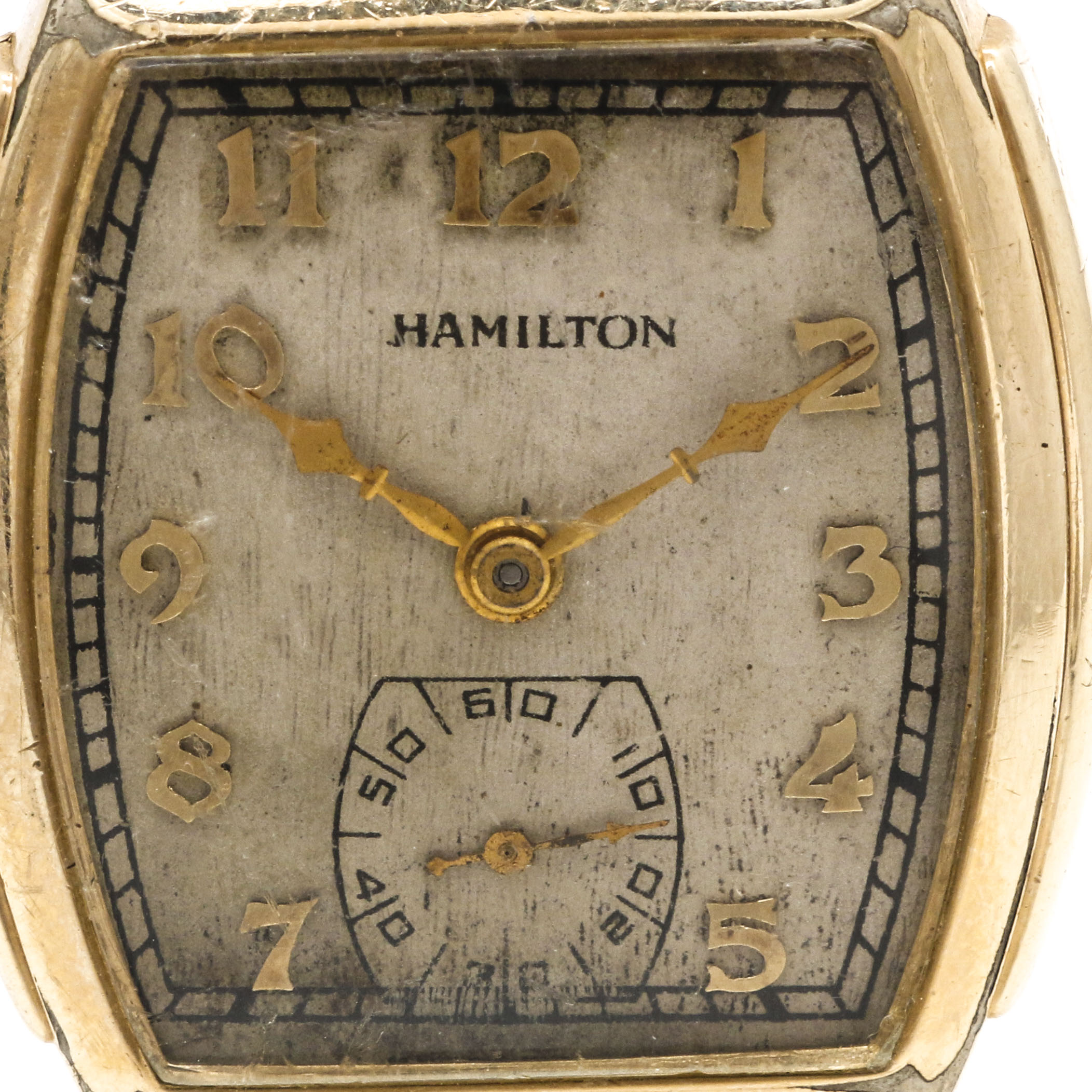 Vintage Hamilton 14K Yellow Gold Filled Watch