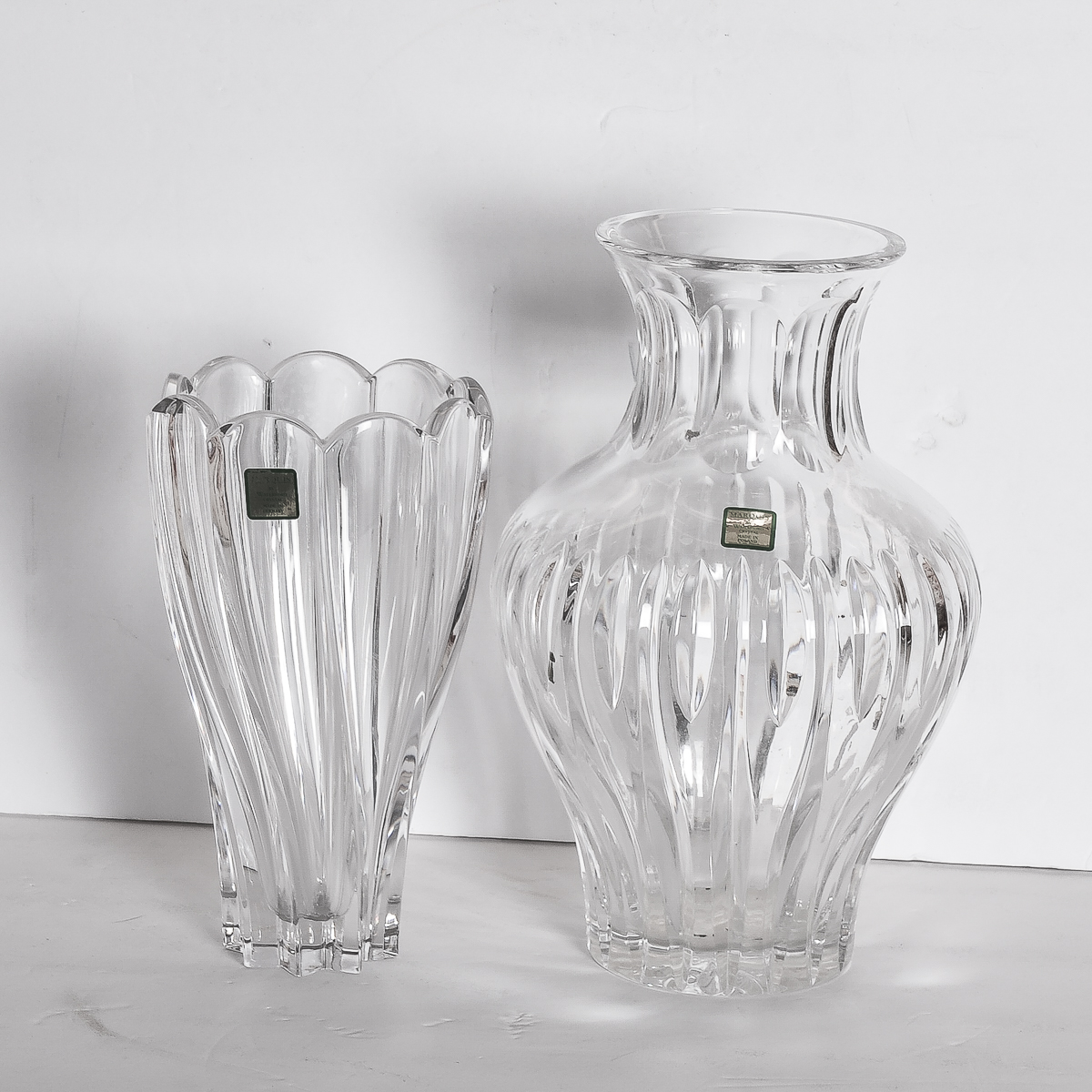 Group of Marquis by Waterford Crystal Vases