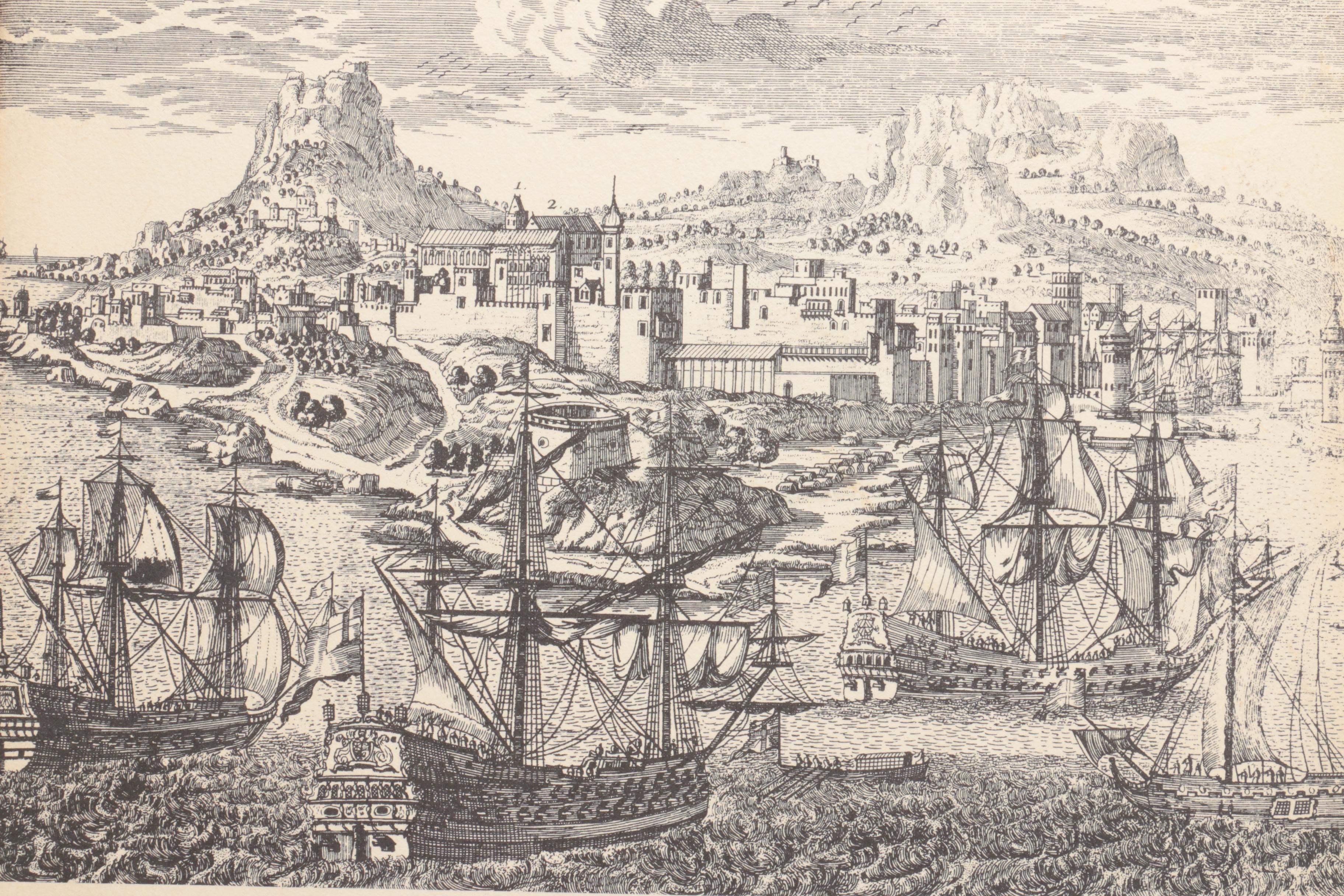 Pair of Greek Restaurant Menus