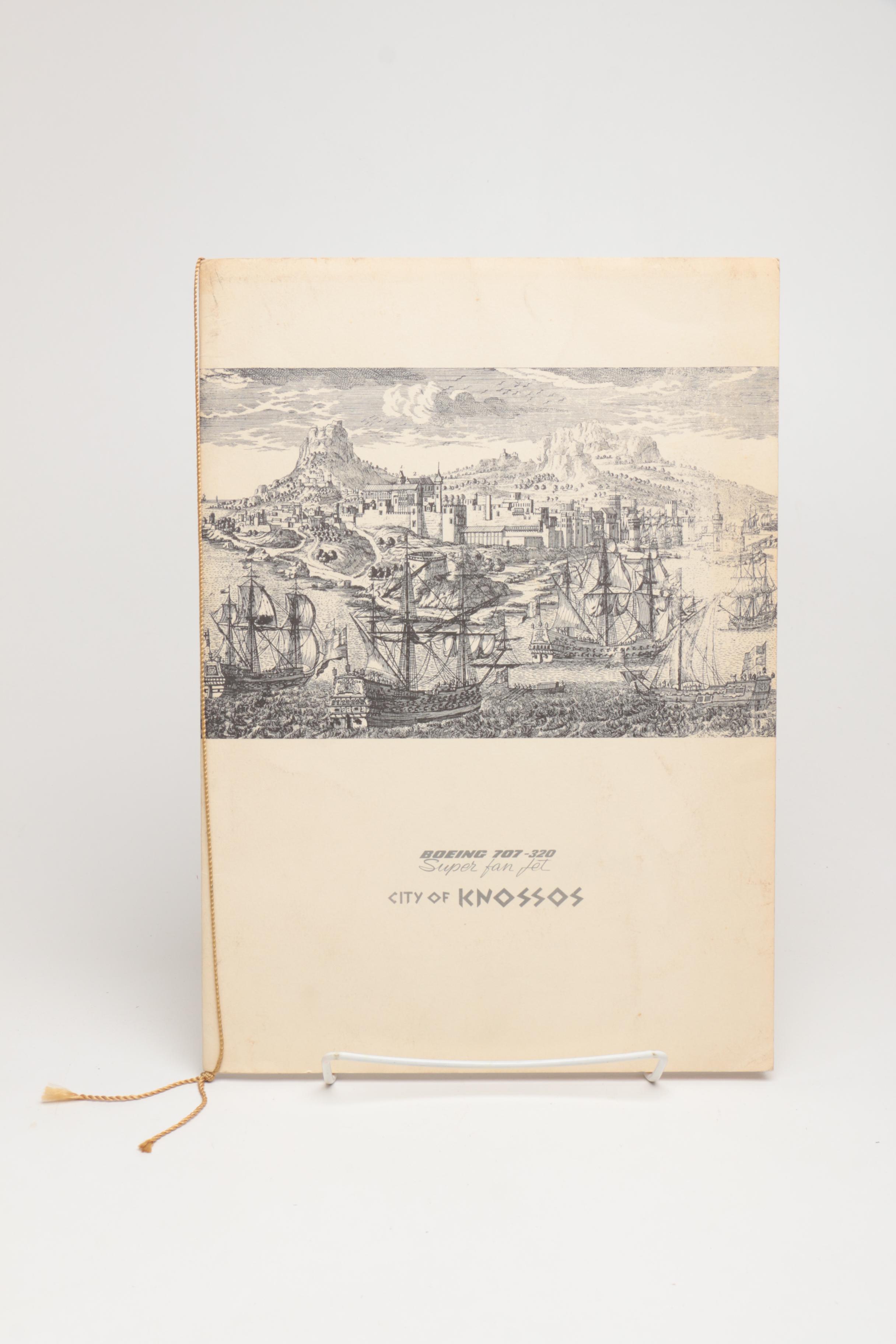 Pair of Greek Restaurant Menus