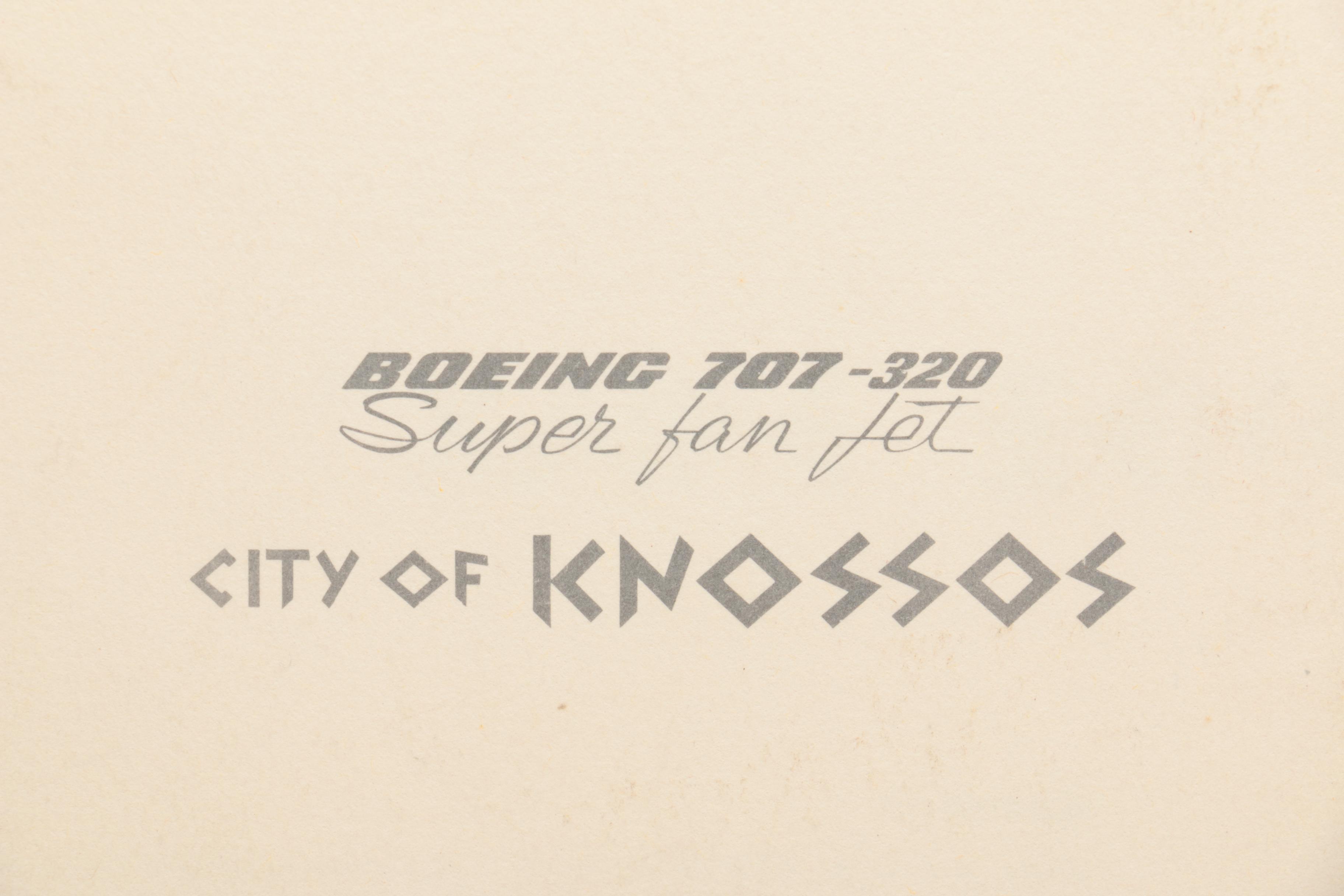 Pair of Greek Restaurant Menus