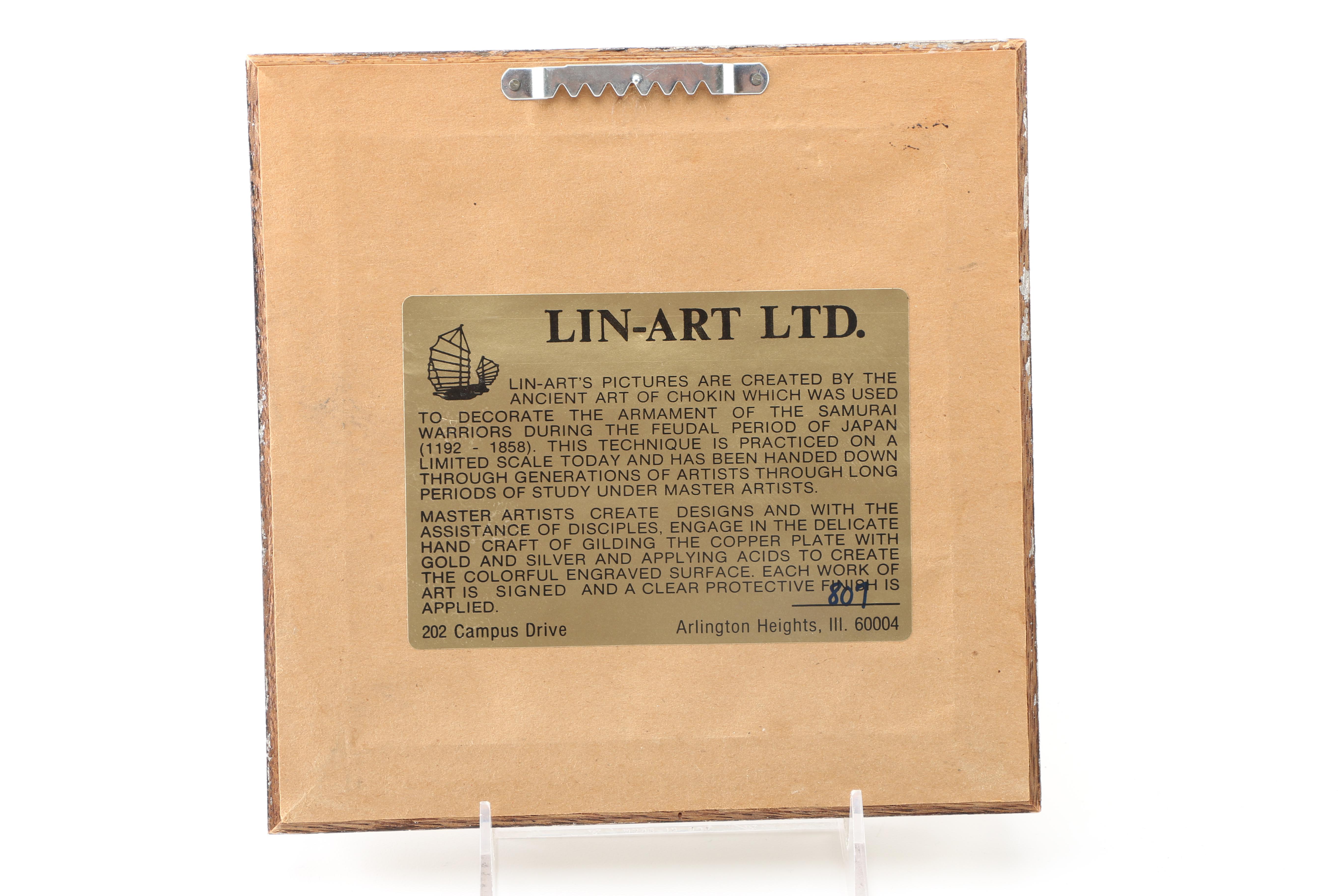 Lin-Art LTD. Chokin Style Artwork