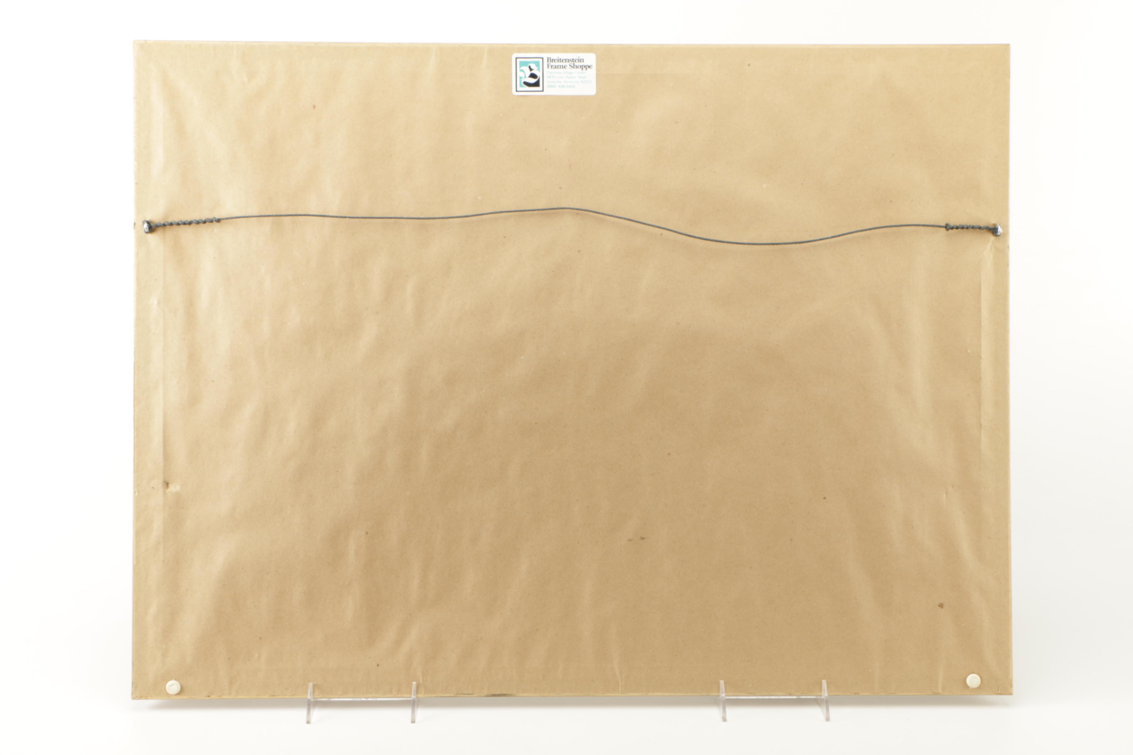 Pat Banks Watercolor Painting on Paper of Nature