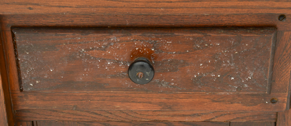 Victorian Oak Cupboard-on-Dry Sink