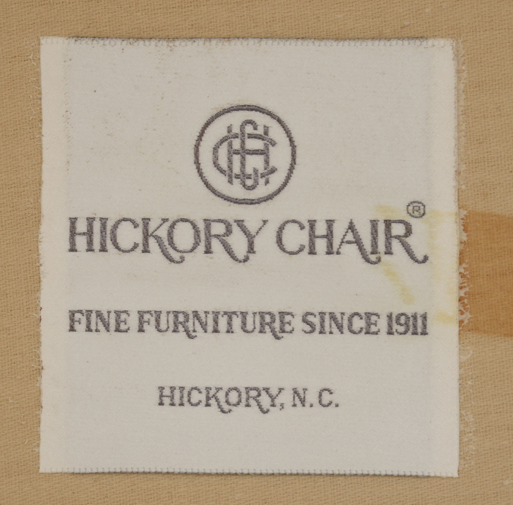 White Camel-Back Sofa