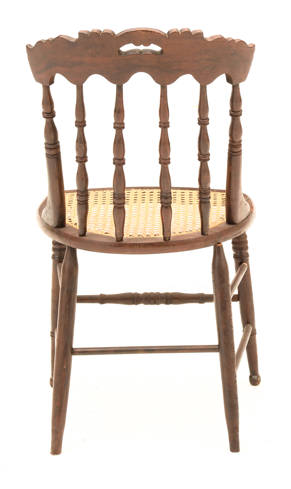 Set of Six Mid-19th Century Rosewood Grained Chairs